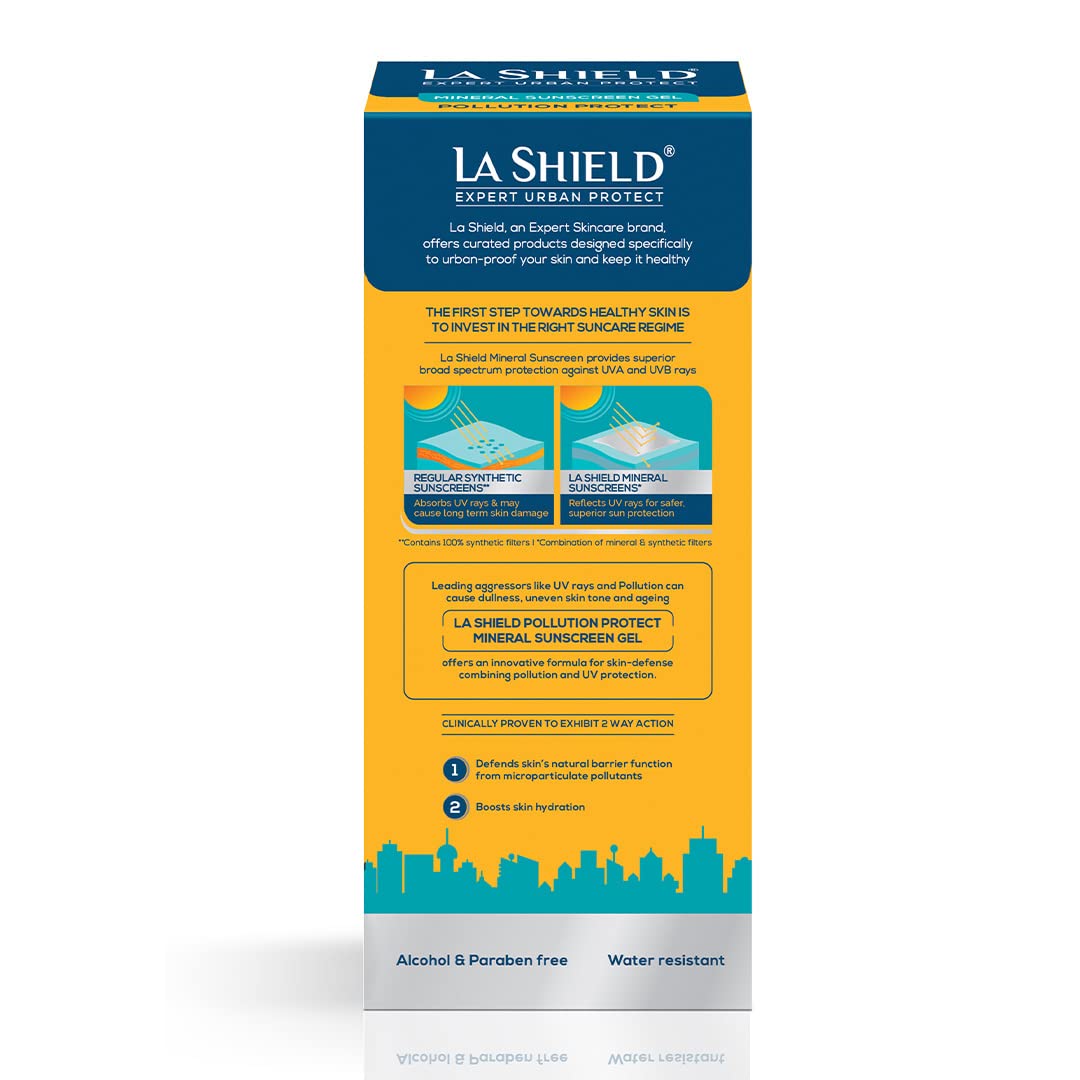 La Shield SPF 40 Mineral Sunscreen Gel PA+++