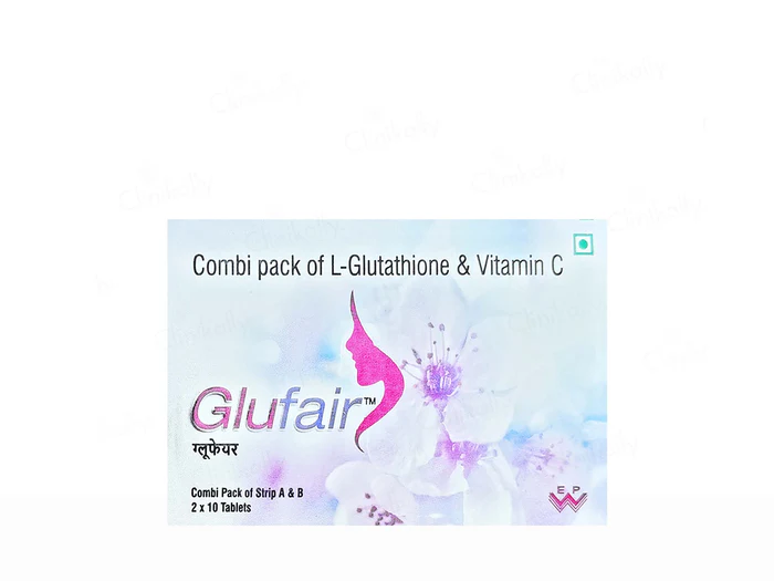 Glufair Tablet™ Combi Pack of L-Glutathione & Vitamin C (2 x 10 Tablets)