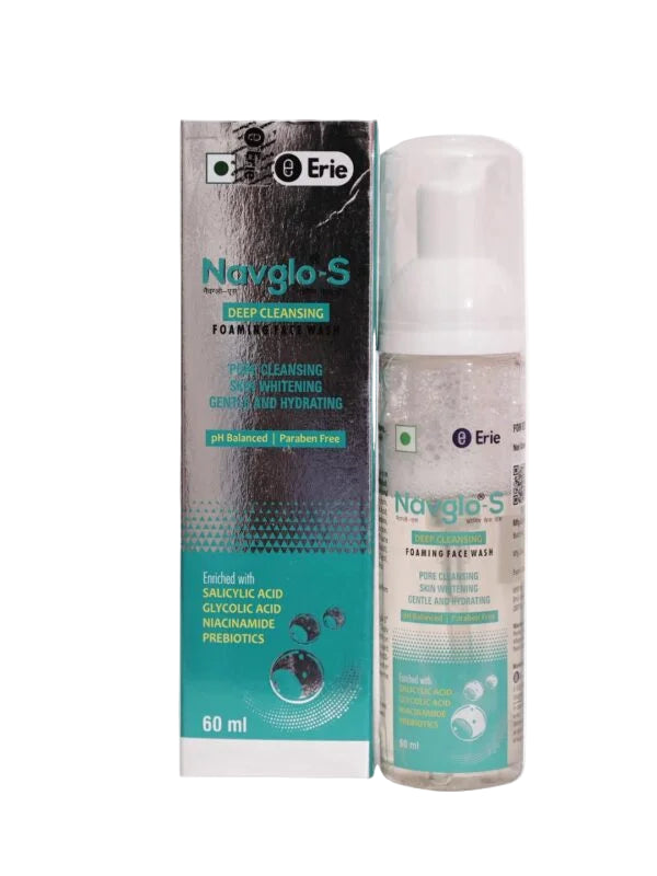 Navglo-S Deep Cleansing Foaming Face Wash – 60ml