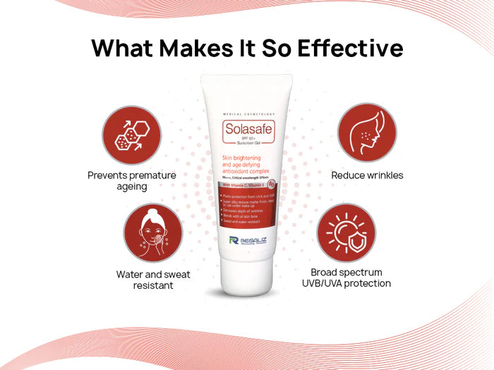 Solasafe SPF 50+ Sunscreen Gel