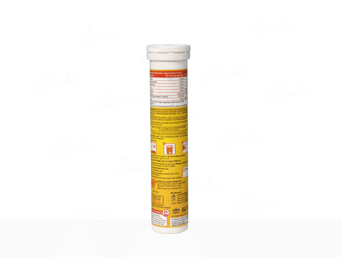 Adroit Escor-Z Sugar-Free Orange Effervescent Tablet with Zinc Immunity