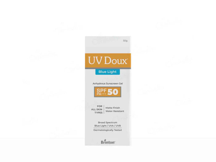 UV Doux Blue Light Anhydrous Sunscreen Gel SPF 50 PA+++