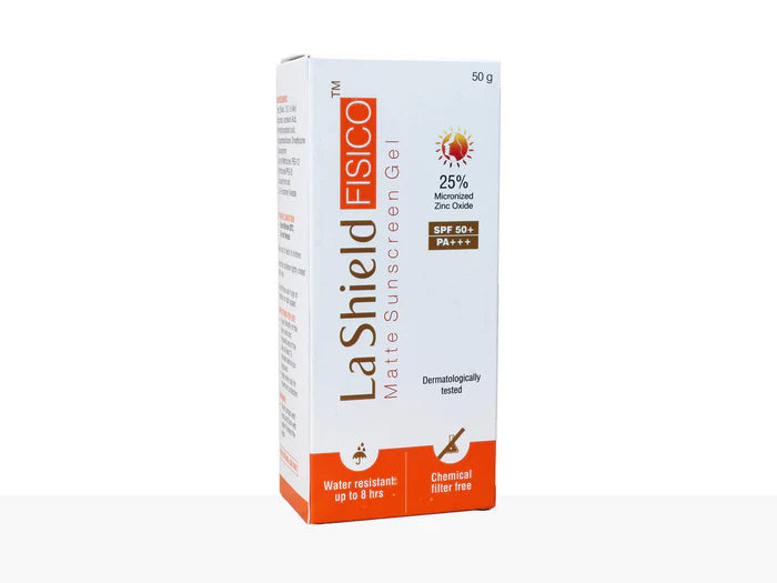 La Shield Fisico Matte Sunscreen Gel SPF 50+ PA+++